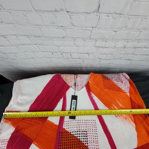 Donna Karan New York. Paint Stroke Poncho t… - Picture 7 of 16